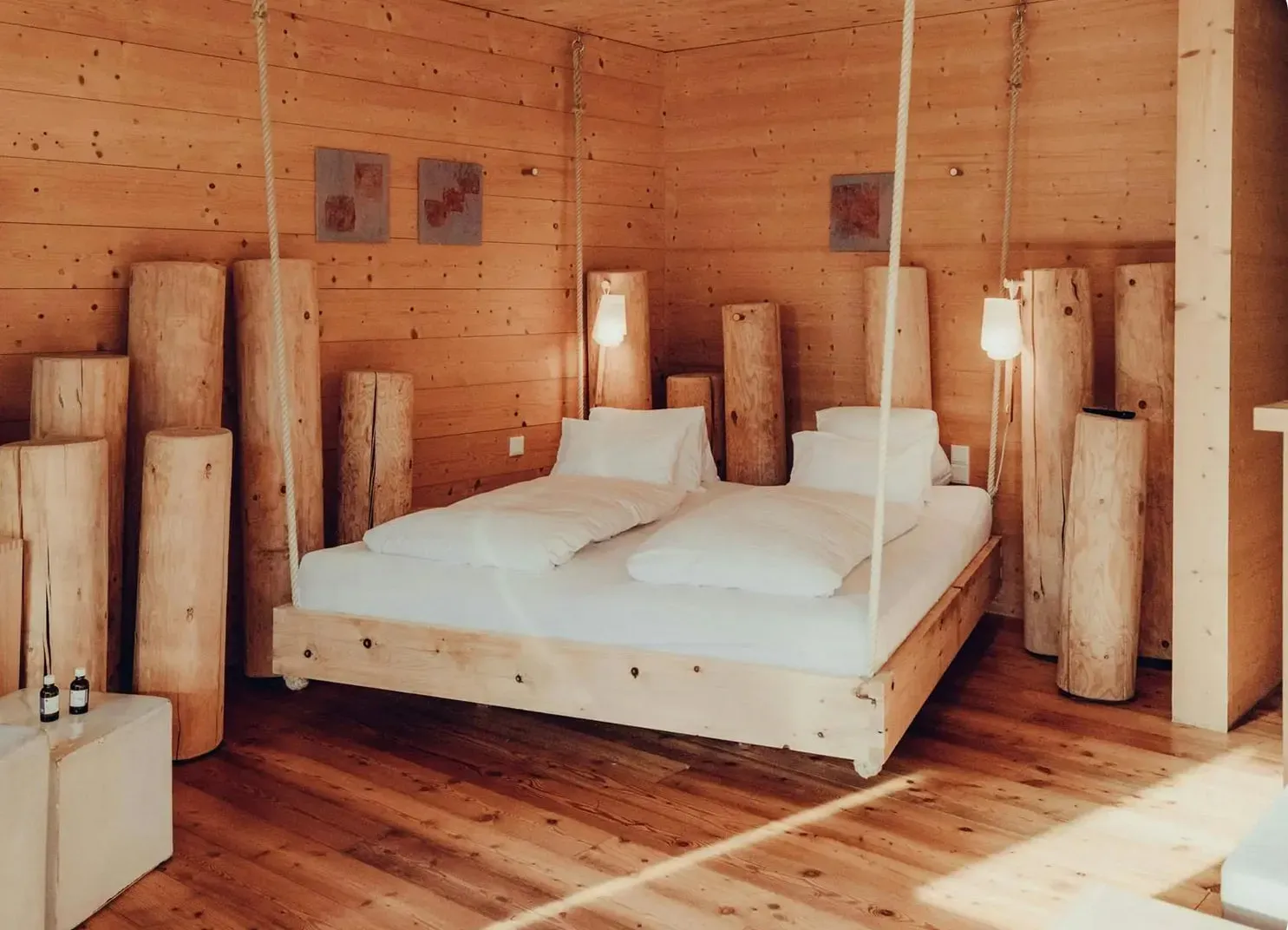 Suite made of moon wood